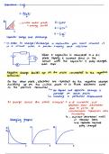 Capacitance a level revision notes