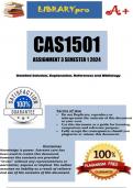 CAS1501 Assignment 3 (COMPLETE AMSWERS) Semester 1 2024 (716429) - DUE 16 April 2024