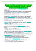 Biotech Final Exam Study Guide Latest Update 2024-2025 250 Questions and 100% Verified Correct Answers Guaranteed A+