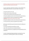 ATI Pharmacology Proctored Review Study Guide Top Graded 20242026 with actual 200+ question and answer    A nurse is preparing to administer eye drops to a client. Which of the following actions should the nurse take? (Select all that apply.)    A.	Have t