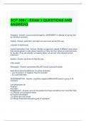 SOP 3004 - EXAM 3 QUESTIONS AND ANSWERS 2024