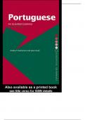 Portuguese essential grammar