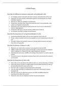 6 Mark question and answers for ocr a level biology