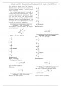 Physics Onramps Homework answers with explanation