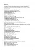 95 oefenvragen en antwoorden voor Klinische psychologie 1a