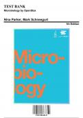 Test Bank for Microbiology by OpenStax , 1st Edition by Nina Parker, 9781938168147, Covering Chapters 1-26 | Includes Rationales