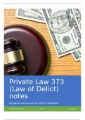 Private Law 373 - comprehensive exam notes