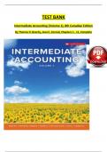 Intermediate Accounting (Volume 1), 8th Canadian Edition TEST BANK By Thomas H. Beechy, Joan E. Conrod, Verified Chapters 1 - 11, Complete Newest Version
