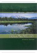 INSTRUCTORS TESTING MANUAL COLLEGE ALGEBRA AND TRIGONOMETRY 7TH EDITION MARGARET L LIAl, JOHN HORNSBY