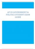 AP US Government & Politics Student Exam Guide for 2024 Test