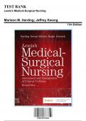 Test Bank for Lewis's Medical-Surgical Nursing, 11th Edition by Harding, 9780323551496, Covering Chapters 1-68 | Includes Rationales