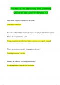 Prophecy Core Mandatory Part 2 Nursing Questions and Answers Graded A+