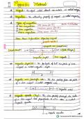 Physics chapter ( MAGNETIC MATERIAL ) hand written notes 