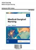 Test Bank for Medical-Surgical Nursing, 8th Edition by Adrianne Dill Linton, 9780323826716, Covering Chapters 1-63 | Includes Rationales