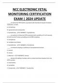 NCC ELECTRONIC FETAL  MONITORING CERTIFICATION  EXAM | 2024 UPDATE