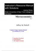 Solutions for Microeconomics, 9th Edition Perloff (All Chapters included)