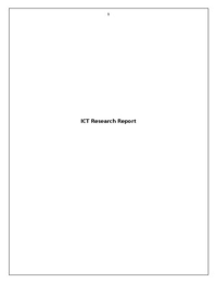 ICT Research Report
