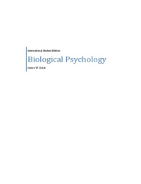 Samenvatting Biological Psychology (compleet met illustraties)