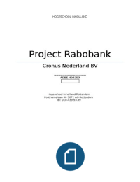 Project Rabobank