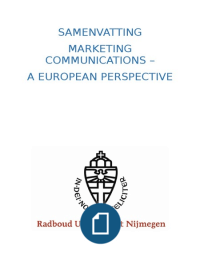 marketingcommunicatie pelsmacker 5th edition