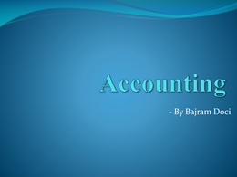 Unit 5 - Accounting Power Point