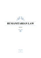 Humanitarian Law 