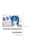 Macro Economics Summary