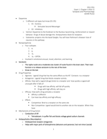 Biological Psychology Chapter 3 Study Guide cont. Exam 1