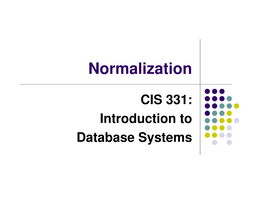 learn how to Normalization database table 