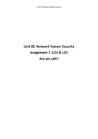 Unit 32: Network System Security Complete Bundle 