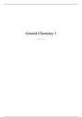 Samenvatting PCC-12303: General Chemistry 1