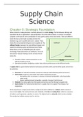 Summary Supply Chain Science