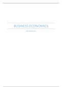 Summary business economics