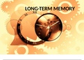 Its a powerpoint presentation and a great assignment on LONG-TERM MEMORY. How it works and what are its types.