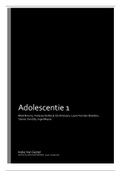 Samenvatting Adolescentie 1