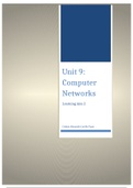 Unit 9 - Computer Networks LO2