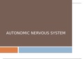 AUTONOMIC NERVOUS SYSTEM INTRODUCTION