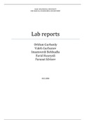 Lab reports