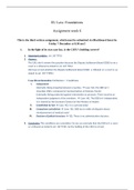 Foundations of the European Law assignement 6