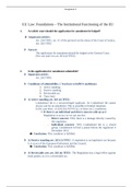Foundations of the European Law assignement 4
