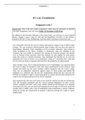 Foundations of the European Law assignement 2