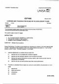 EDT1602-2012-6-E-1 Past Exam Paper