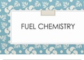 Fuel Chemistry - An Original Copyright of Malayan Colleges Laguna