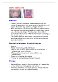 dermatology - atopic dermatitis