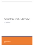Socialezekerheidsrecht 2018-2019