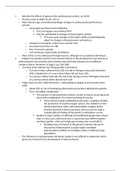PC 705 Patho Exam 4 Notes/Study Sheet