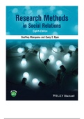 BOEK Research Methods in Social Relations M&R