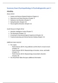 Summary Exam Psychopathology & Psychodiagnostics part 2