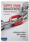 Supply Chain Management TEXTBOOK