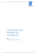 Summary 1CK80 international and strategic risk management